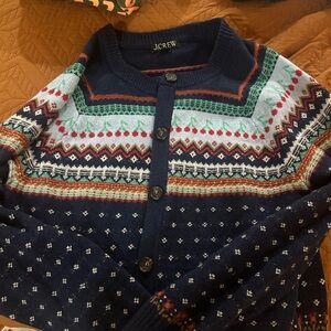 J. Crew Fair Isle Cardigan
